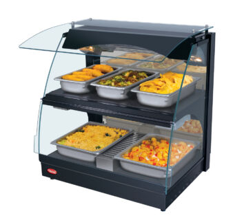 Glo-Ray® Curved Merchandising Warmer with Humidity (GRCMW-1DH)
